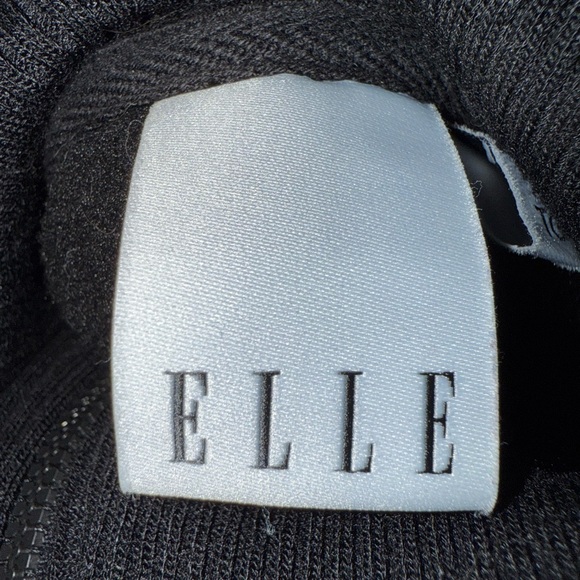 Elle Women’s Black 1/4 Zip Fleece Pullover Sweater - Picture 6 of 12